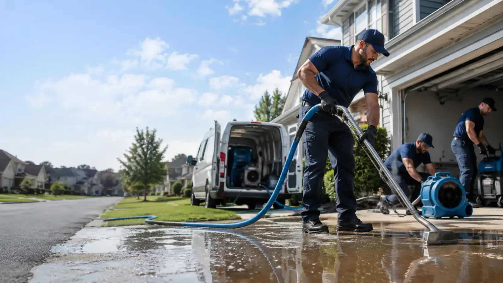 Flood Damage Restoration in Nova, OH